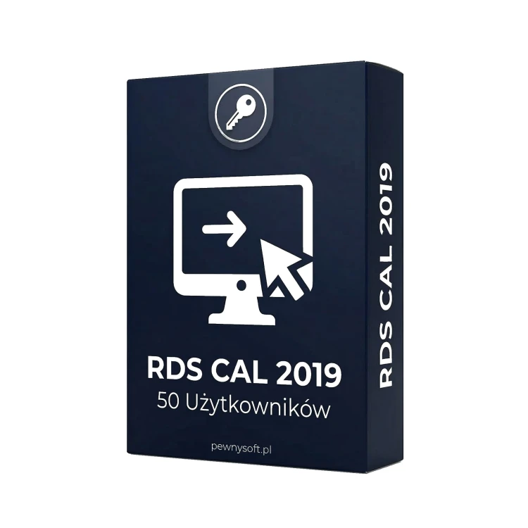 Microsoft Windows Server 2019 RDS CAL – pudełko produktu, licencja cyfrowa ESD, 50 użytkowników